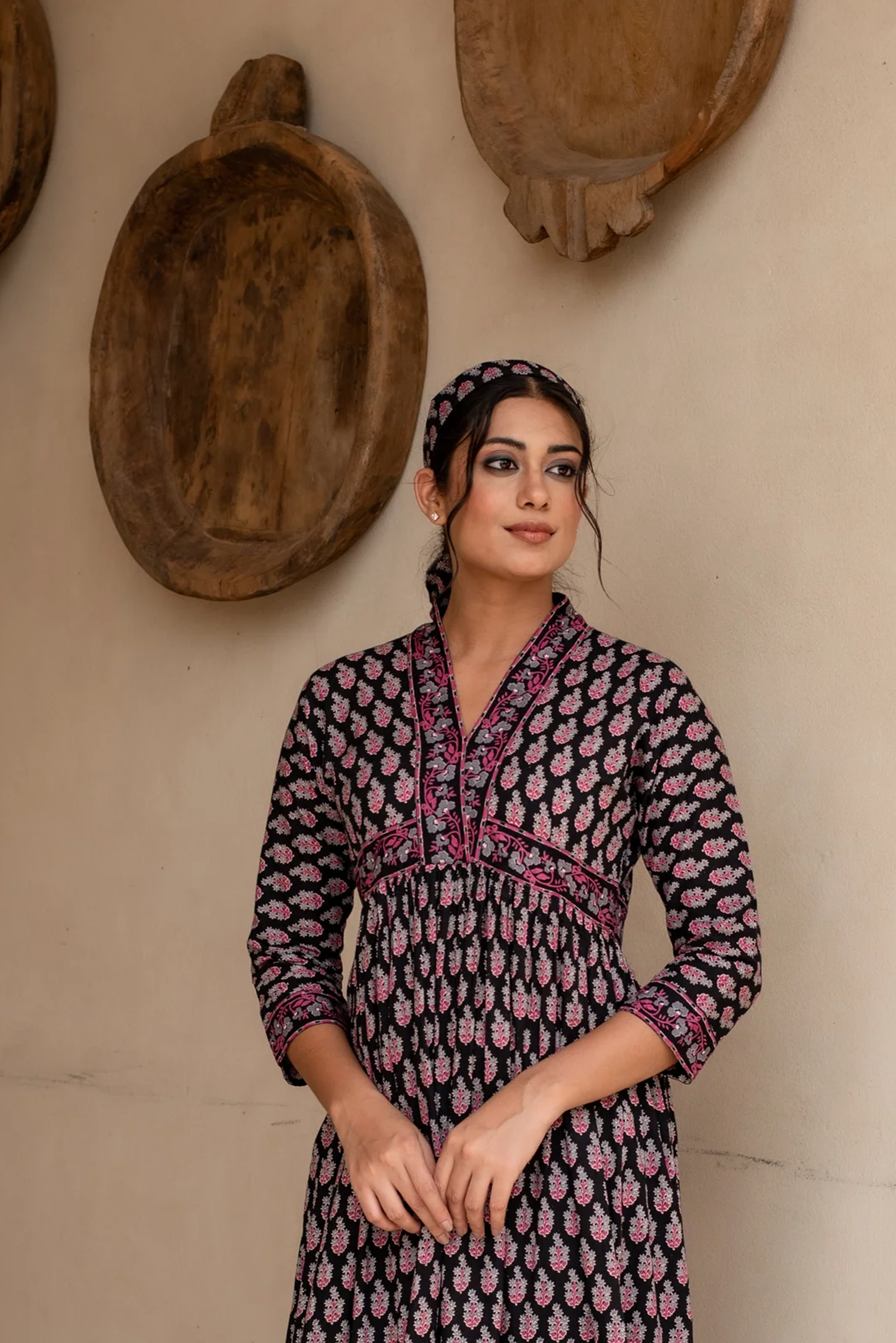 Lemon Floral Print Dresses for Women by Varijaipur: A Perfect Blend of Style and Tradition