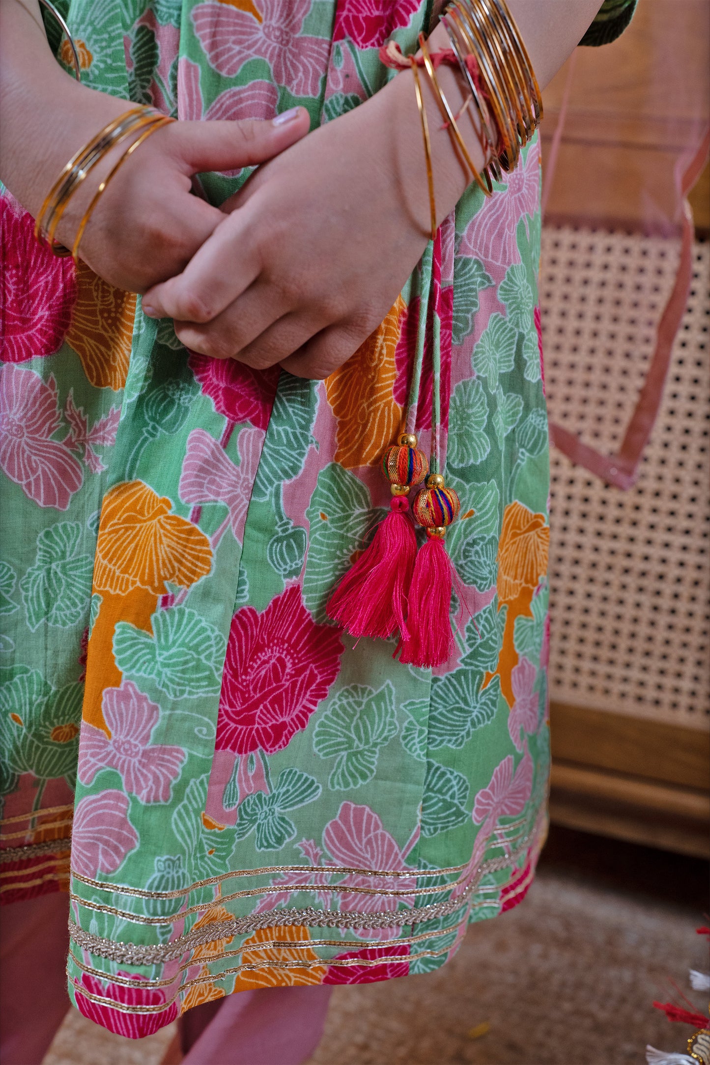 Kids Kurta Salwar with Dupatta Set