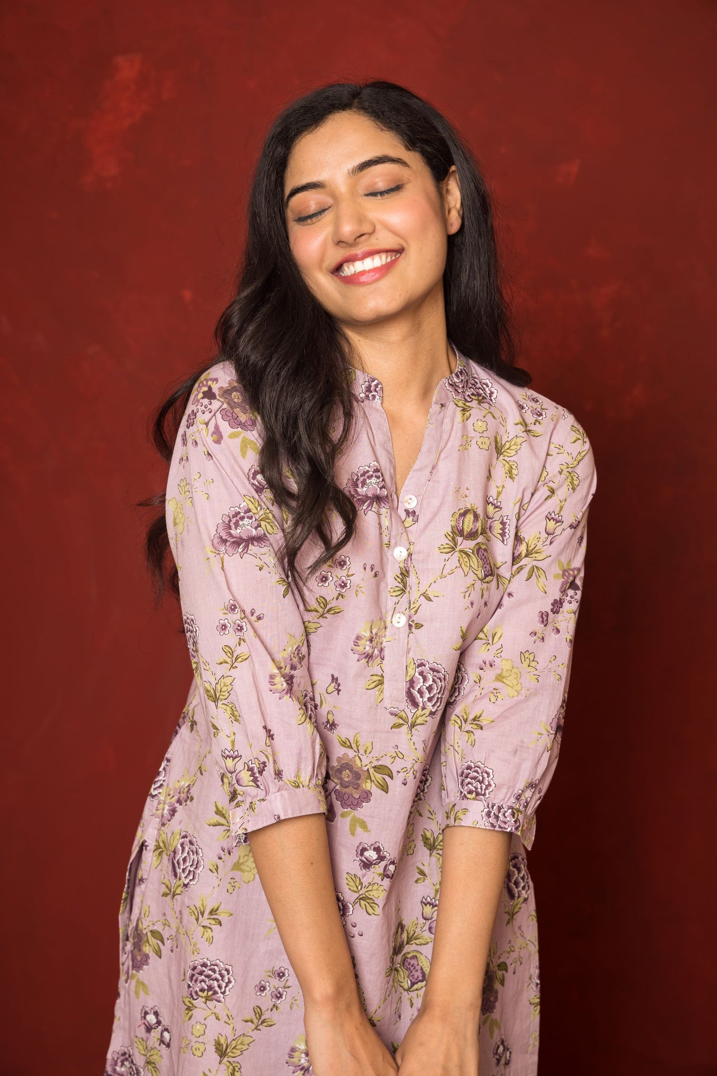Maure Cotton Floral Lounge Wear For Women's