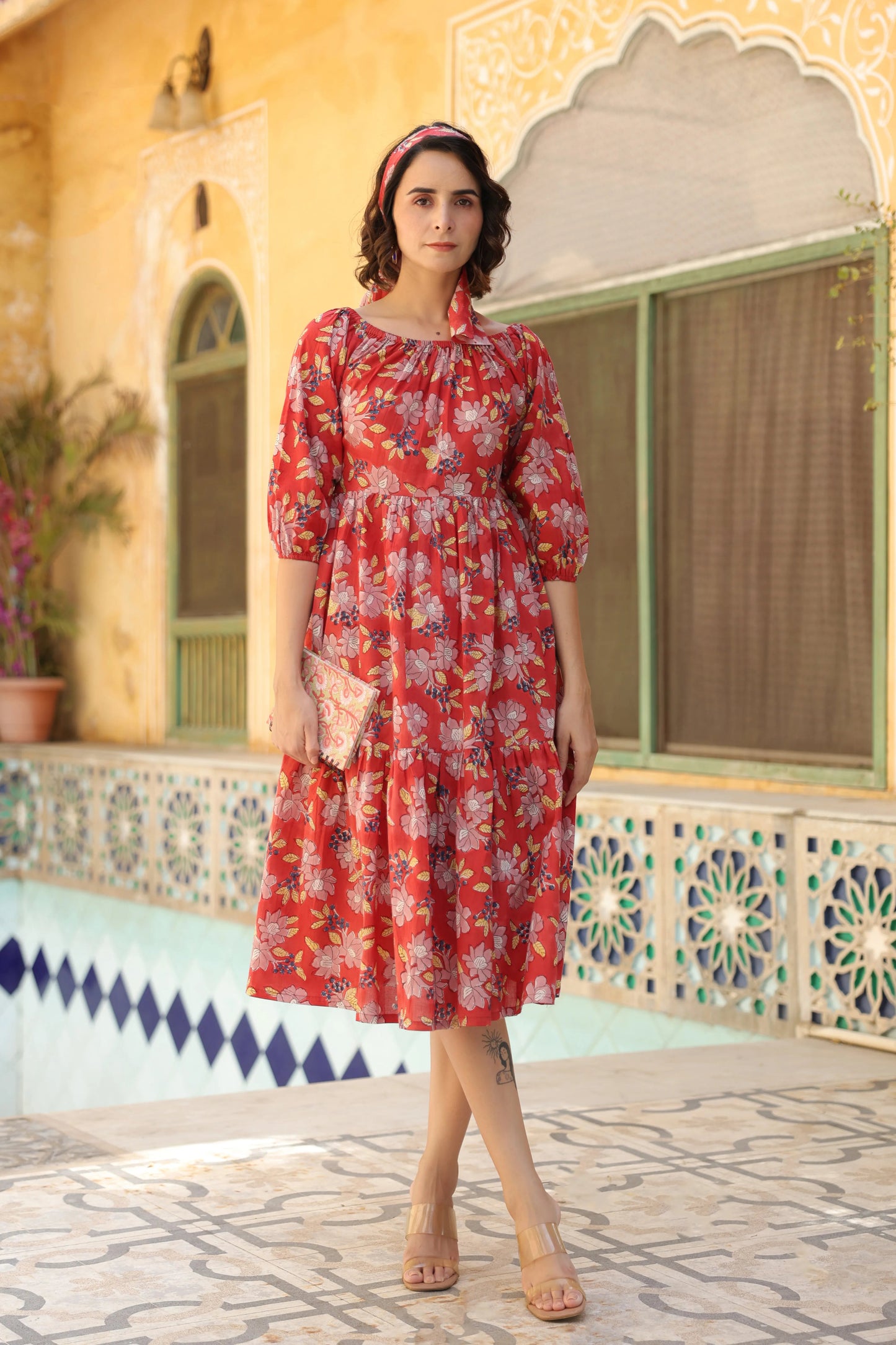 Ava Off Shoulder Dress DRESS Vari