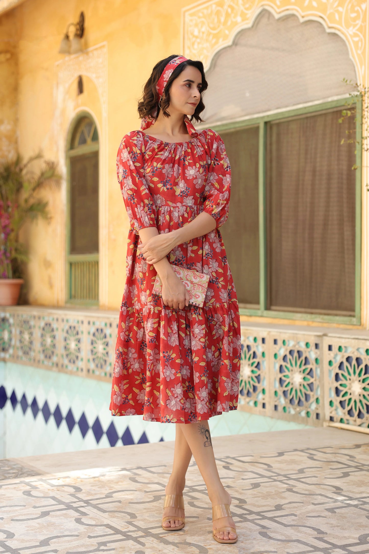 Ava Off Shoulder Dress DRESS Vari