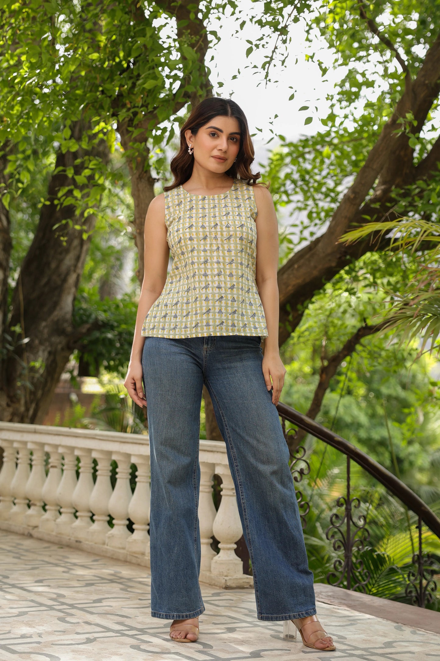 Demi Cotton Short Top Vari