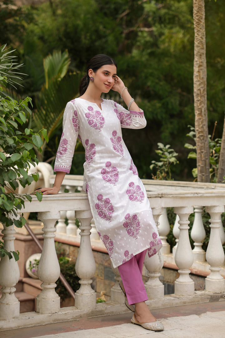 Sadhya Cottan Straight Kurta KURTA Vari