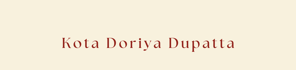 Kota Doriya Dupatta