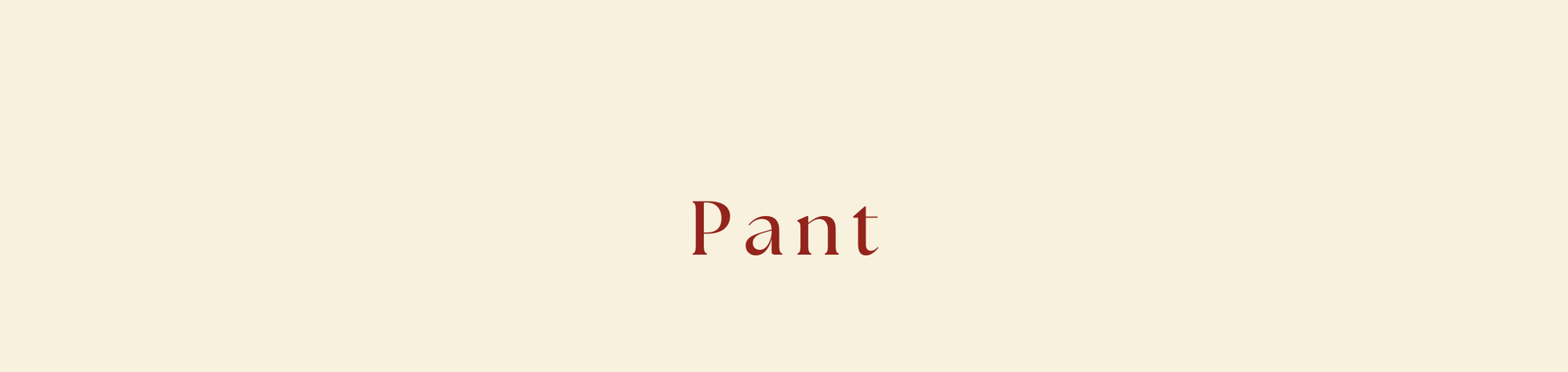 Pant