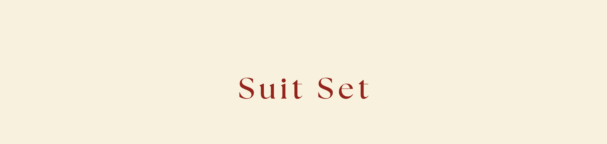Complete Suit Set