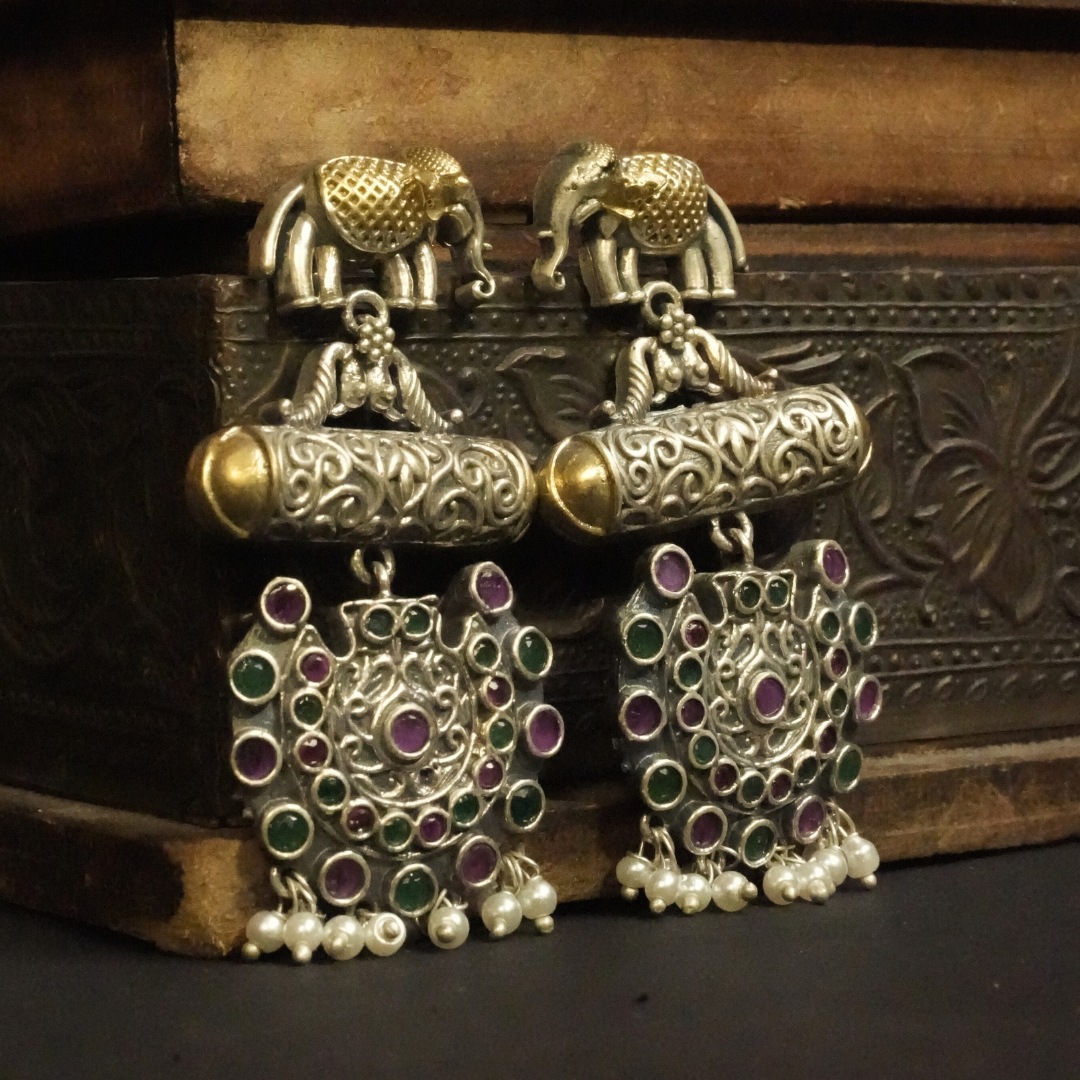 ROYAL ELEPHANT EARRINGS