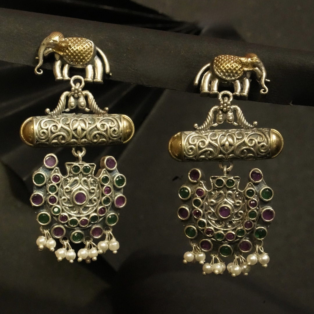 ROYAL ELEPHANT EARRINGS