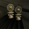 Floral Jhumka Earrings