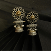 Floral Jhumka Earrings