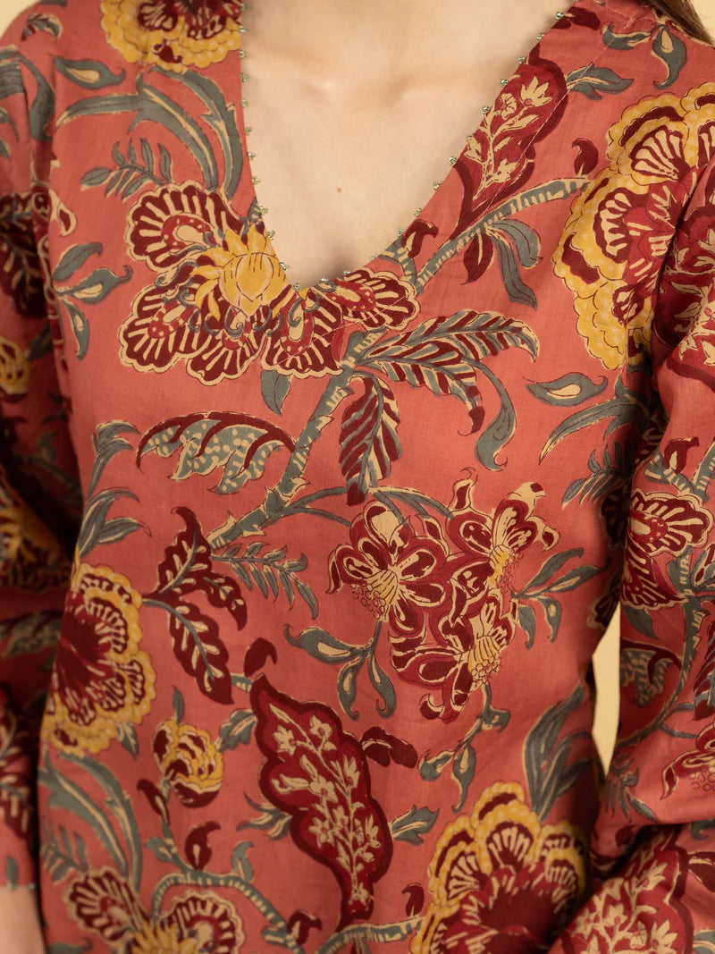 Rosy Pink Kurta