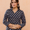 Indigo Kurta(Pant Not Included)