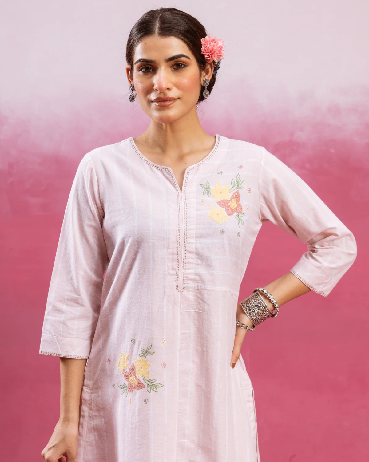 Blush Pink Kurta Pant