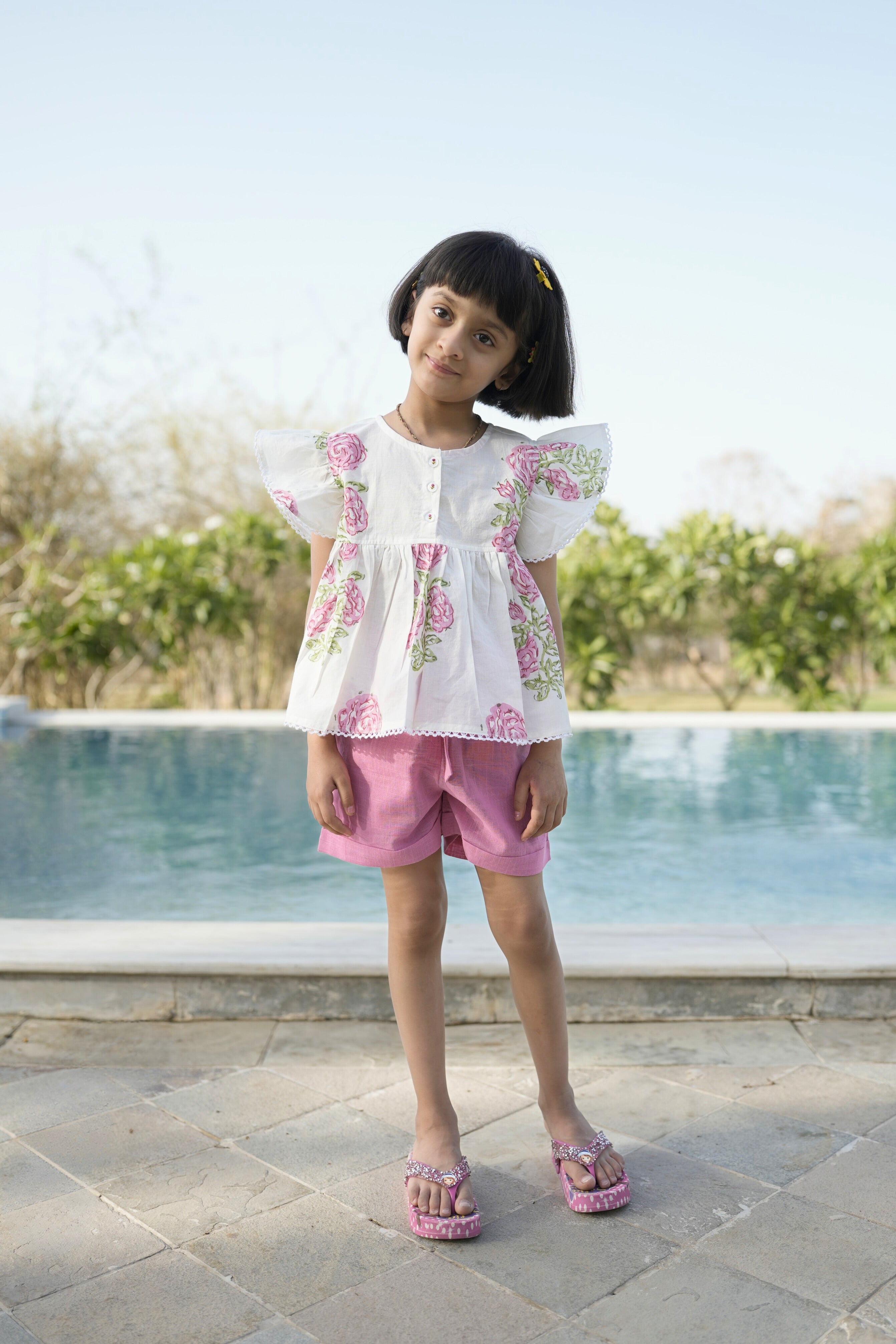 Kids Top With Shorts