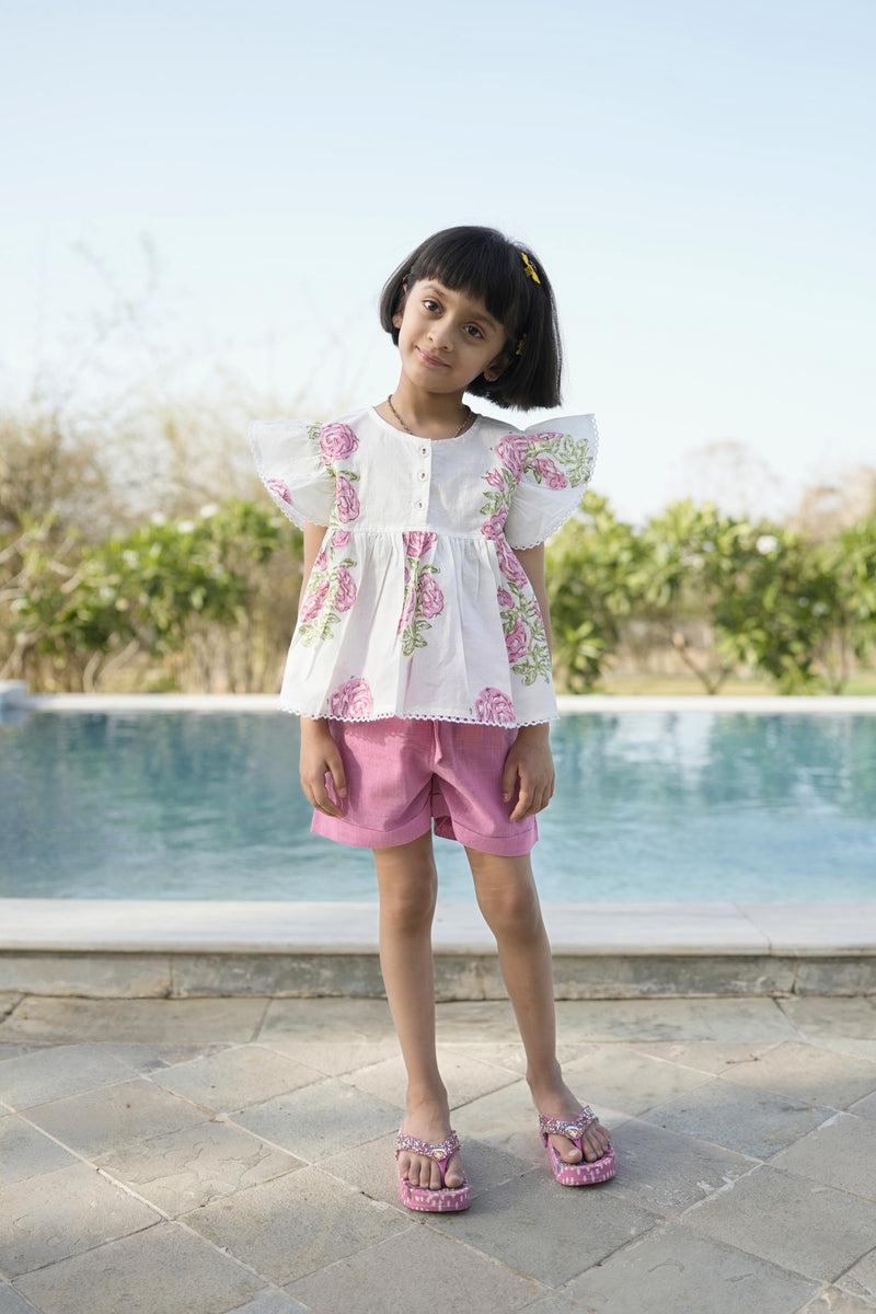 Kids Top With Shorts