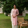 Baby Pink Aline Kurta For Women's