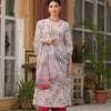 Indira Handblock Aline Kurta Dupatta Set(Pant Not Included)