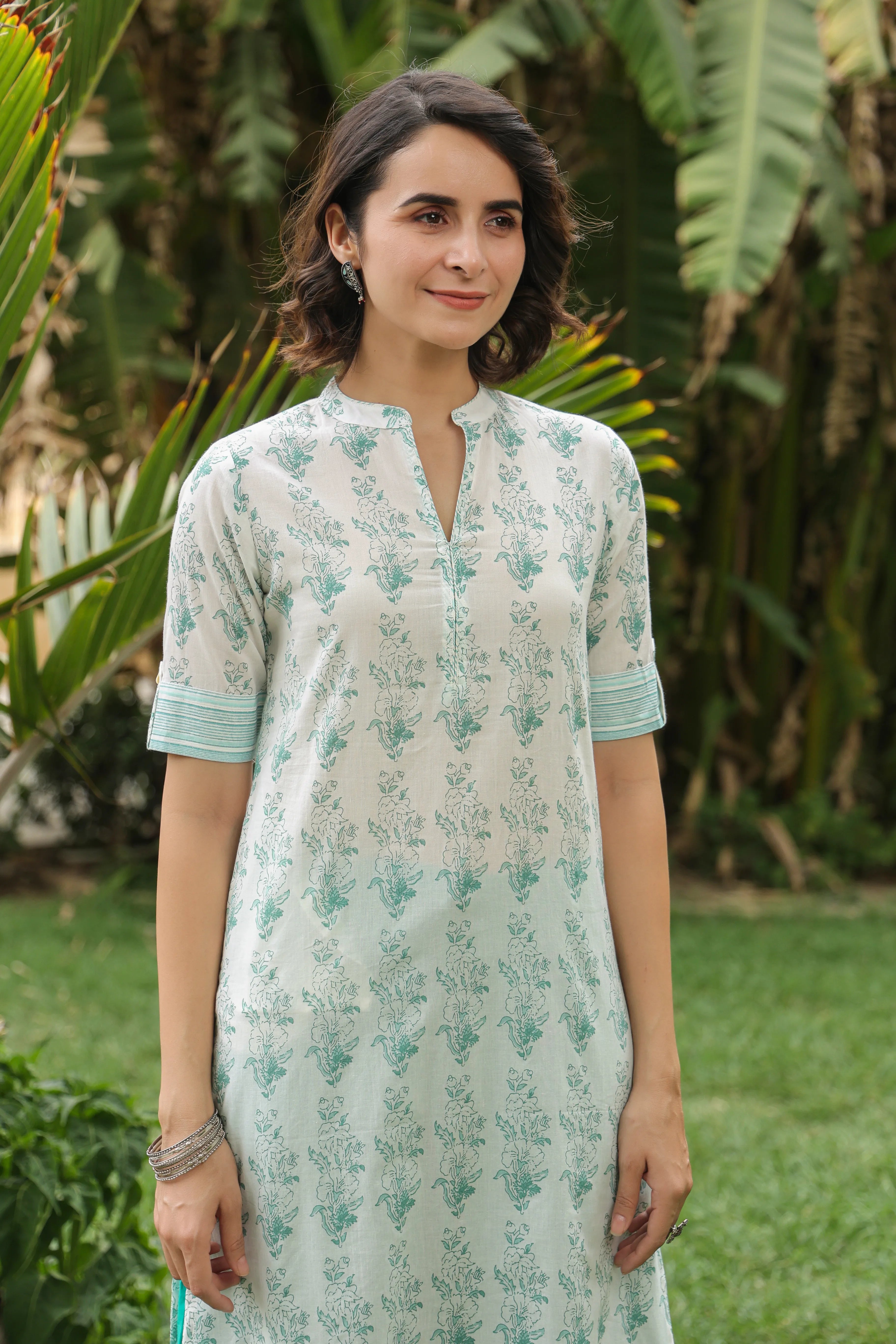 Harsha Cotton Staright Kurta-Women's Straight Kurti