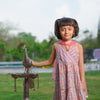 Sky Blue Kurta Pant with Baby Pink Dupatta