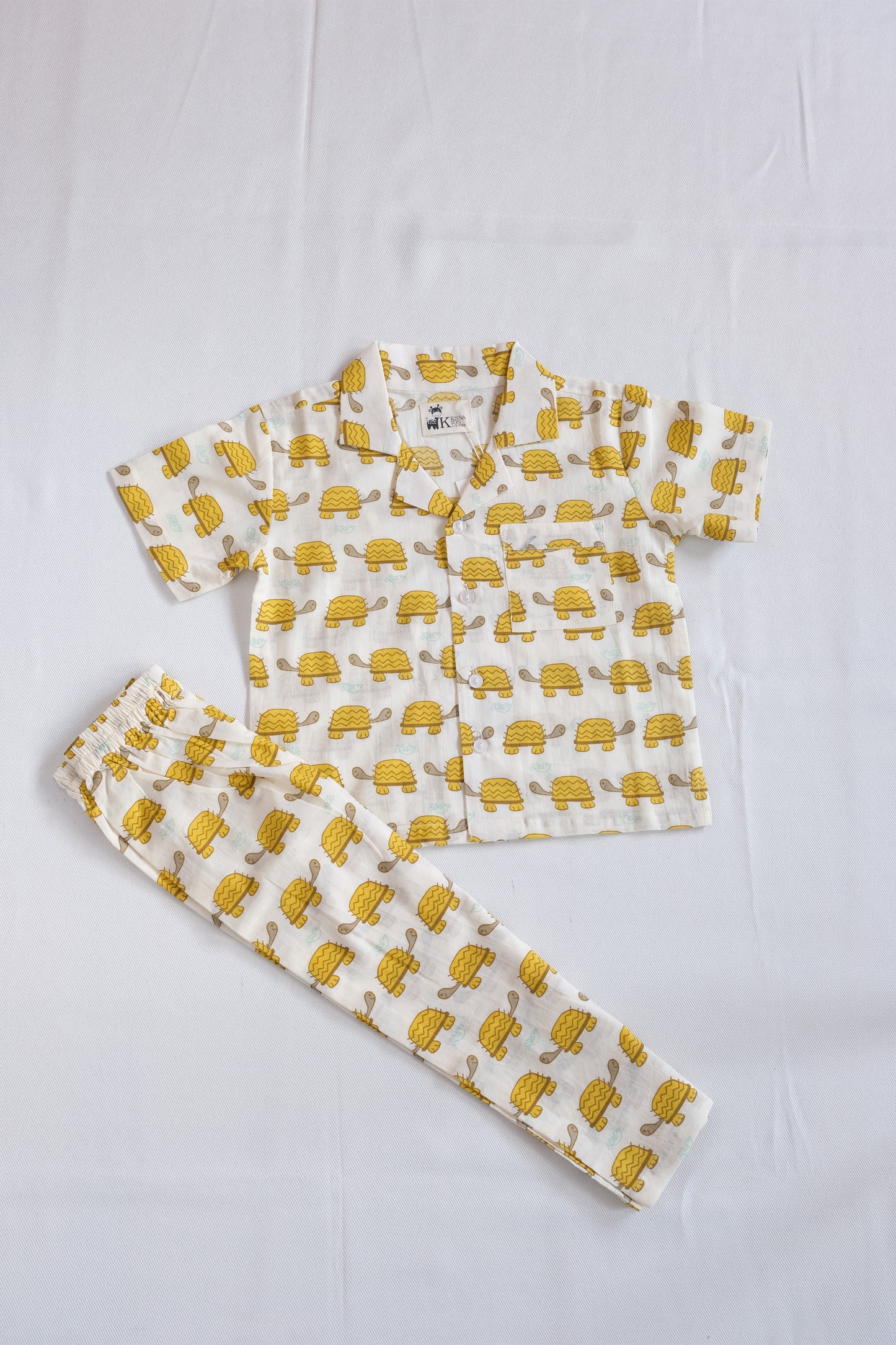 Cream Kids Lounge Wear