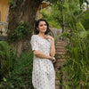 Gauri Off White Handblock Co-Ord Set
