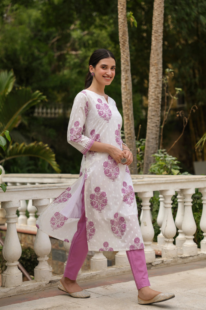 Sadhya Cottan Straight Kurta