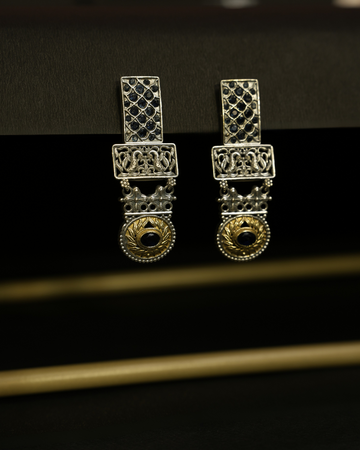 Peacock Crest Earrings
