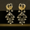 Peacock Pearl Drop Earrings