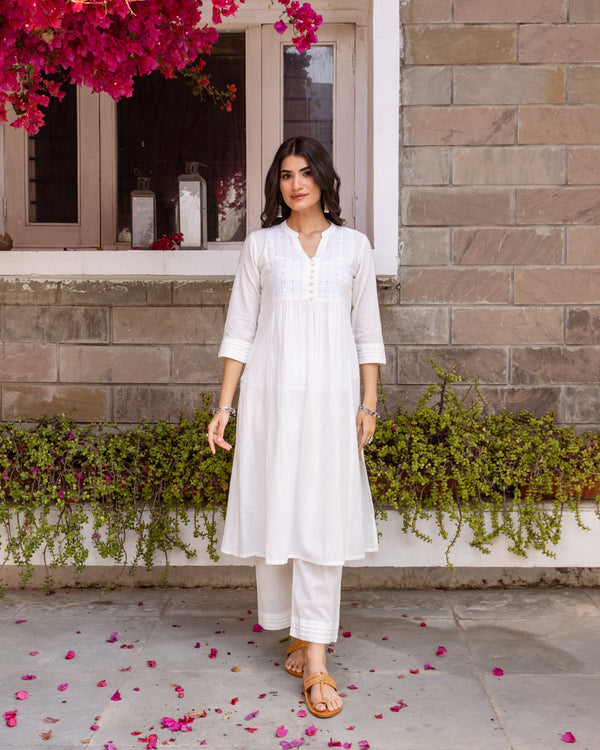 Ivory Kurta Pant