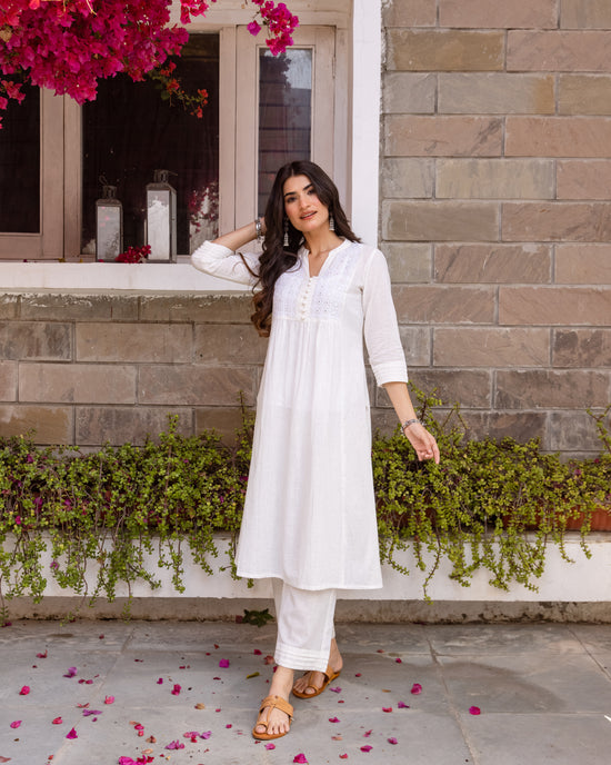 Ivory Kurta Pant