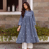 Slate Blue Kurta