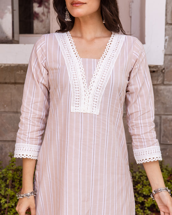 Blush Pink Kurta Pant