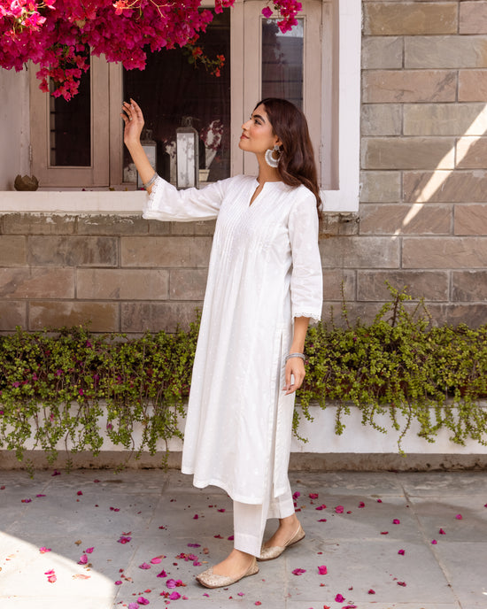 Ivory White Kurta