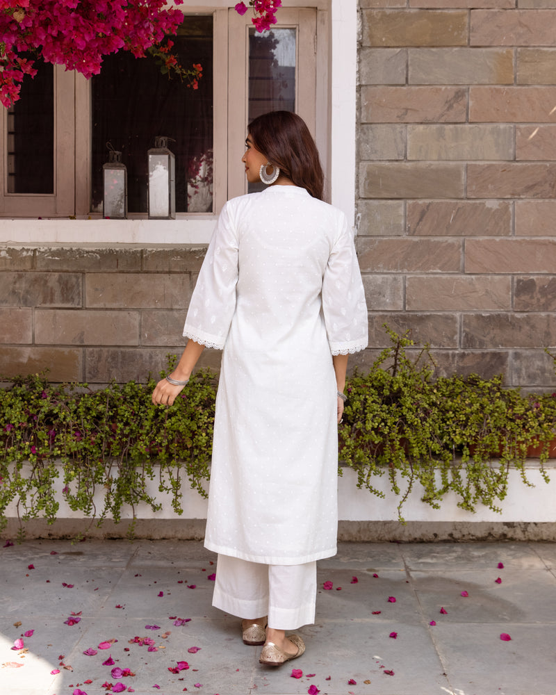 Ivory White Kurta