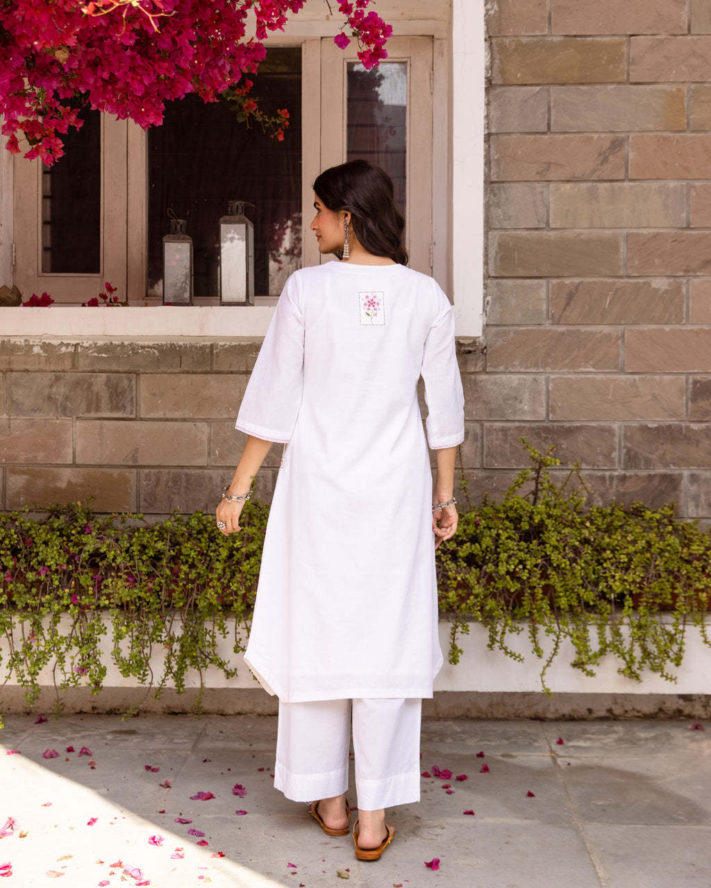 White Kurta (Pant Not Included)