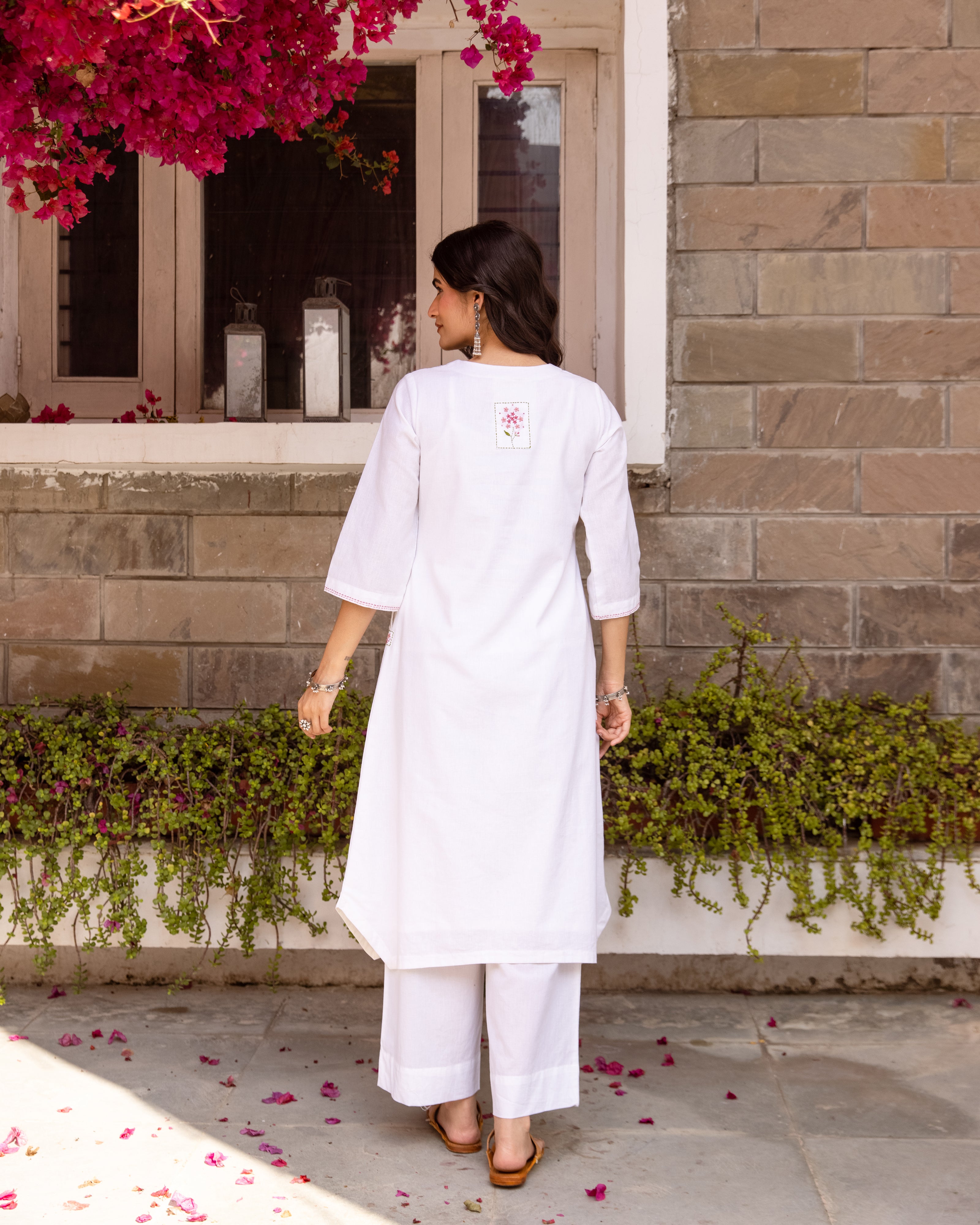 White Kurta (Pant Not Included)