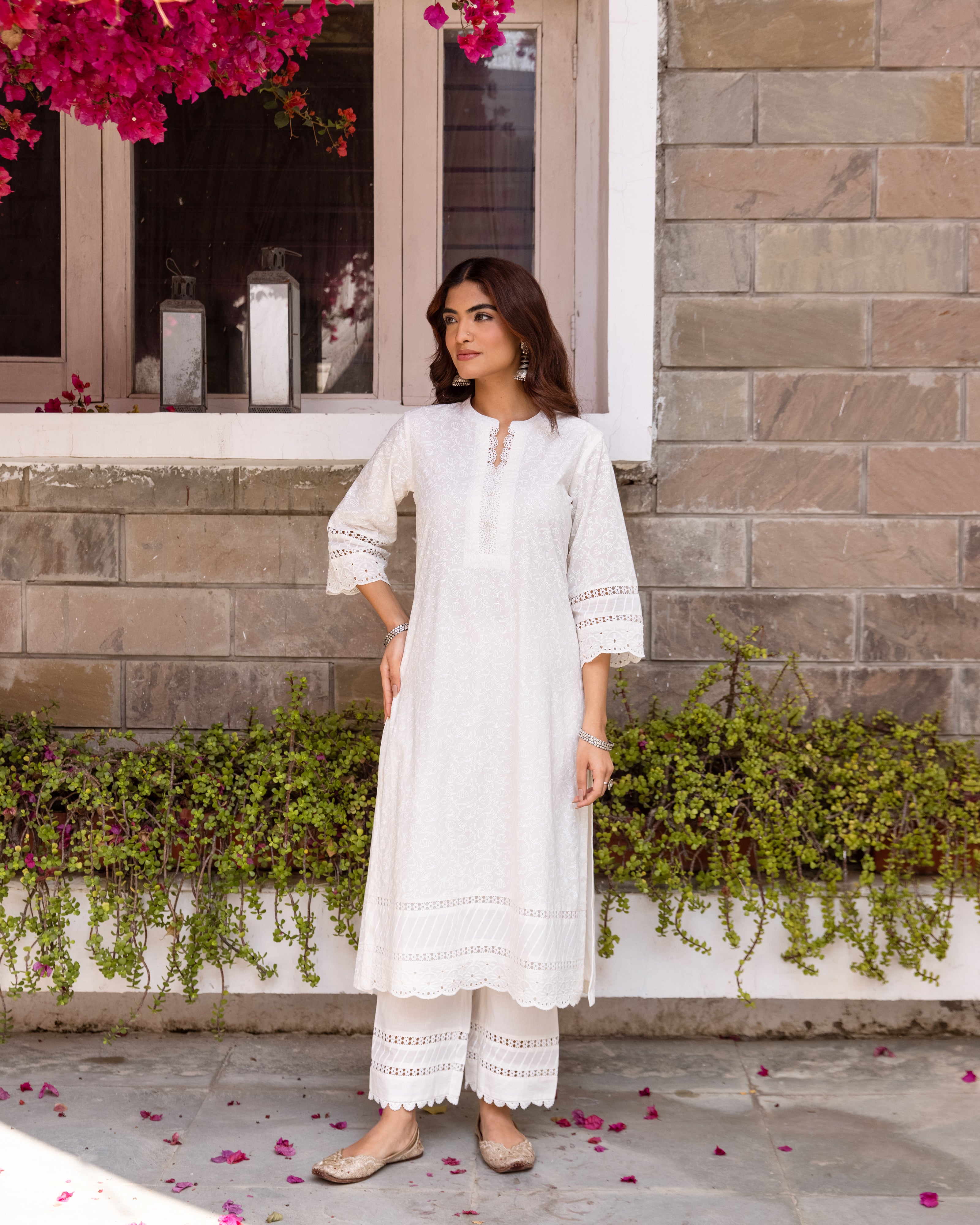 Off-White Kurta Pant