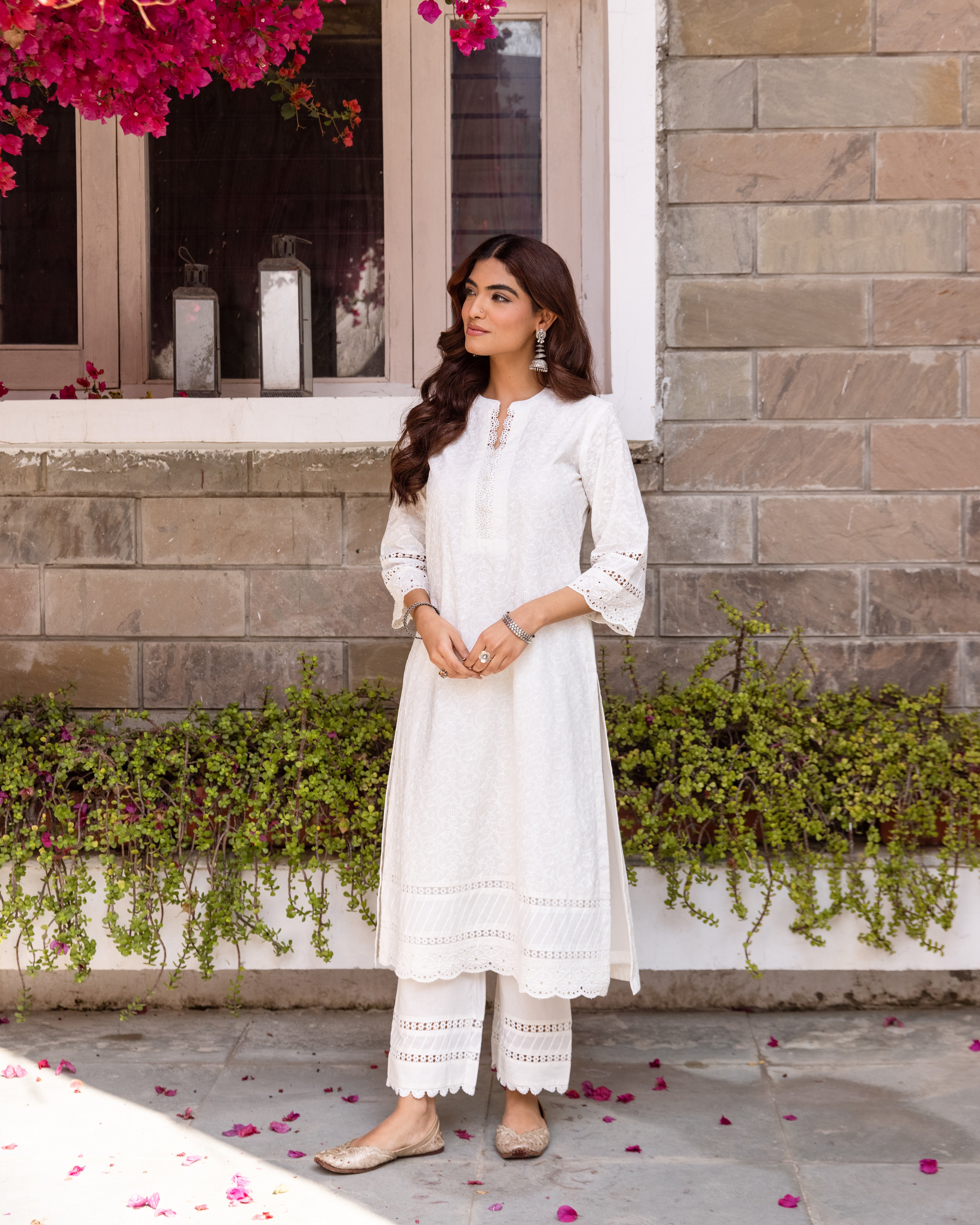 Off-White Kurta Pant