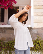 White Short Top