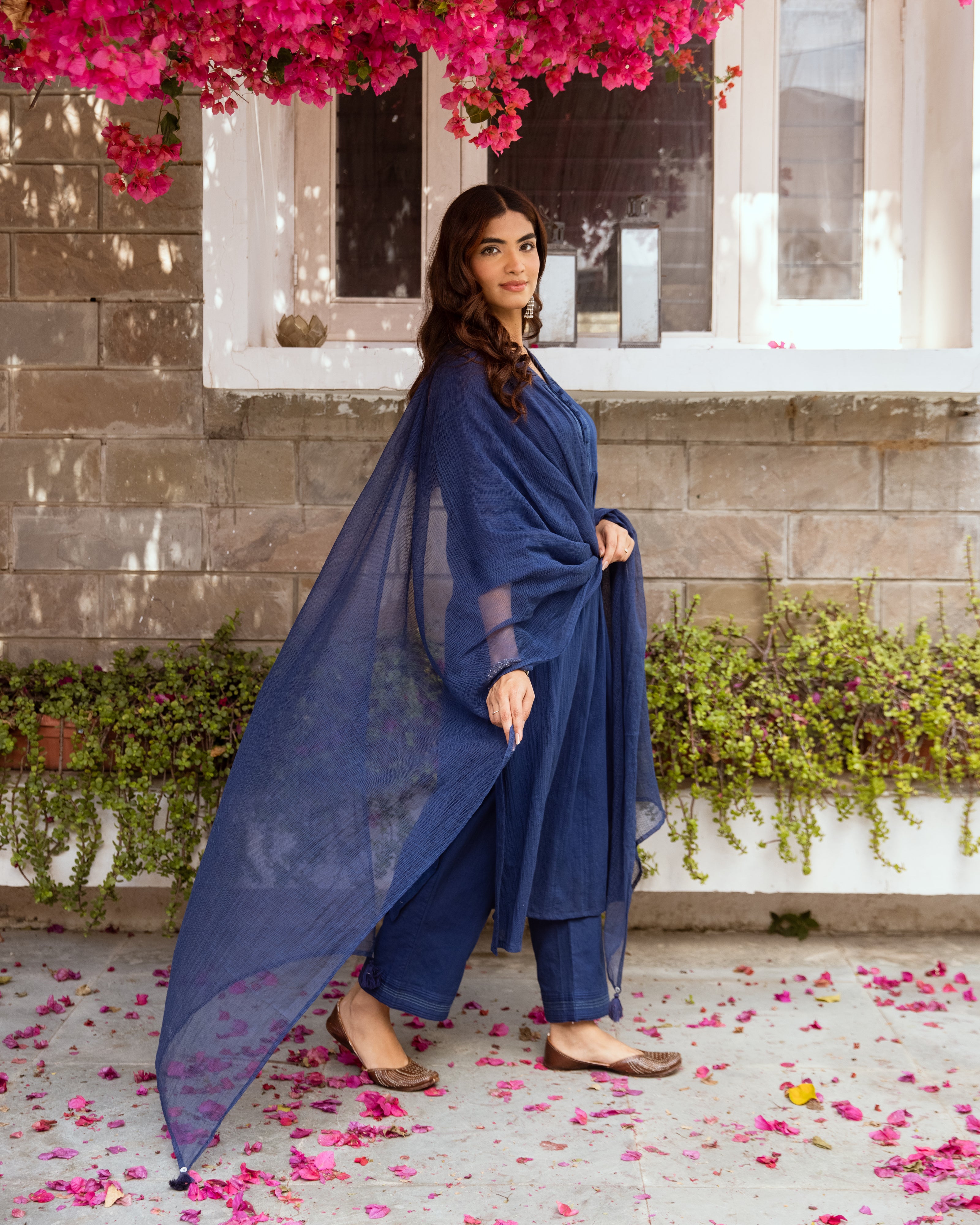 Navy Blue Complete Suit Set