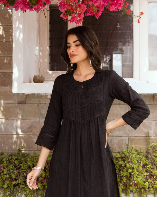 Black Complete Suit Set