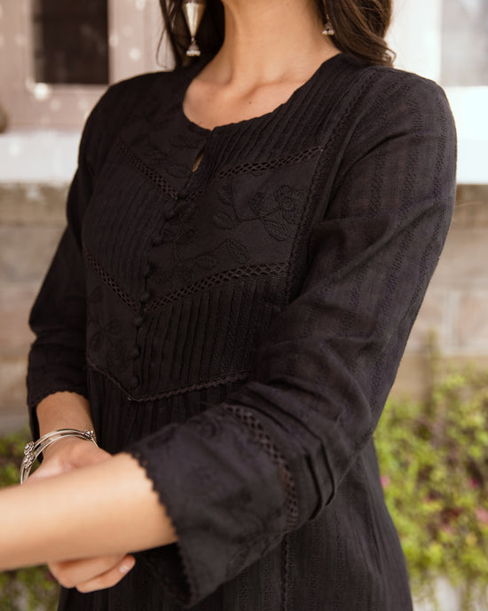 Black Complete Suit Set