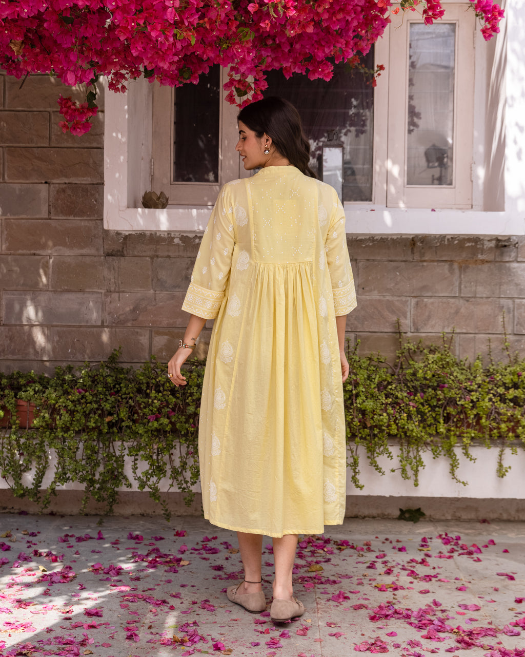 Pastel Yellow Dress