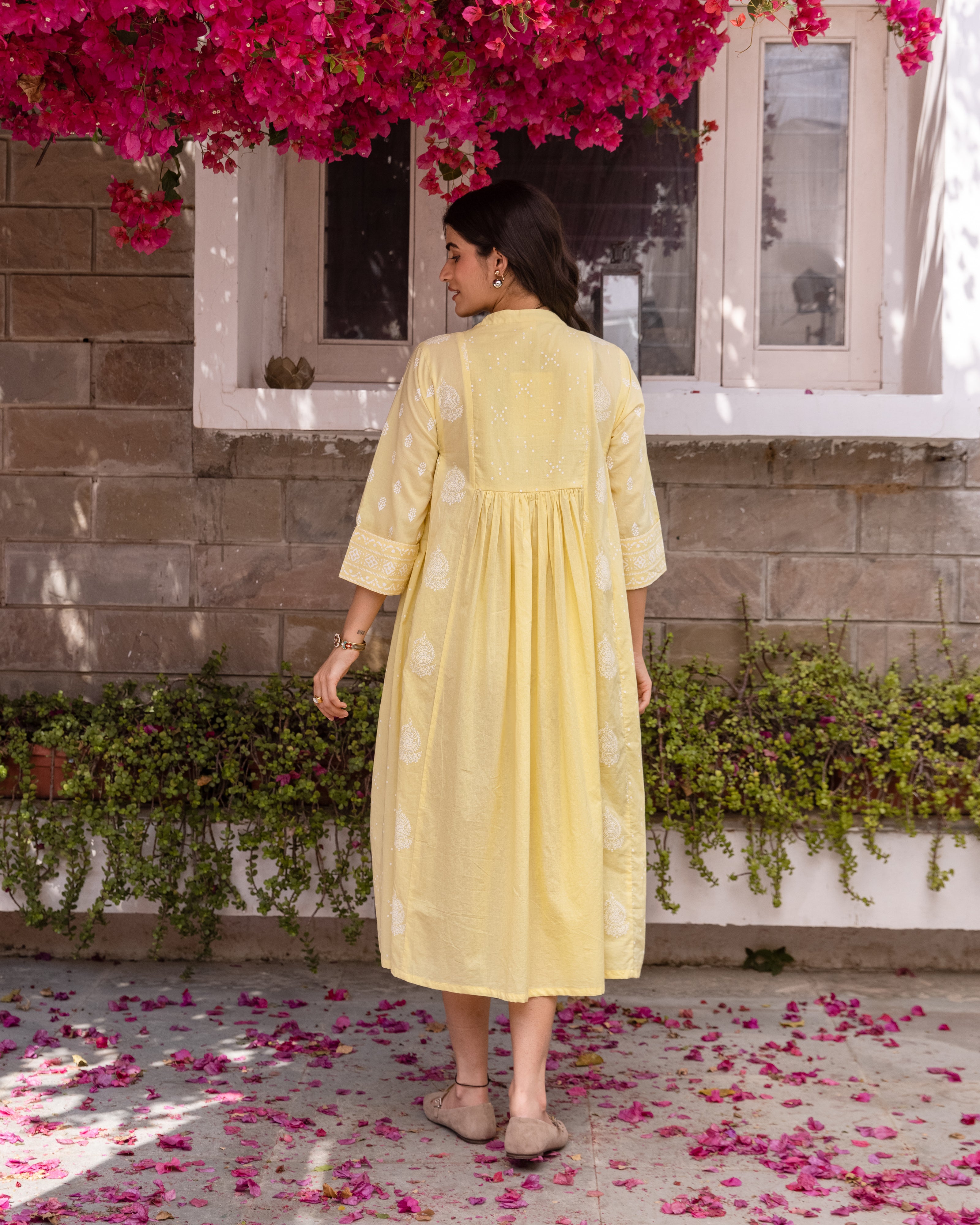 Pastel Yellow Dress