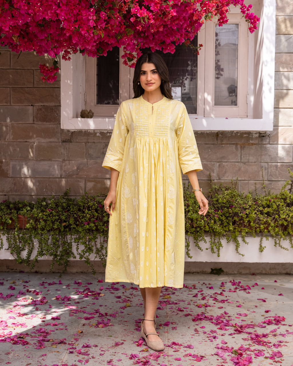 Pastel Yellow Dress
