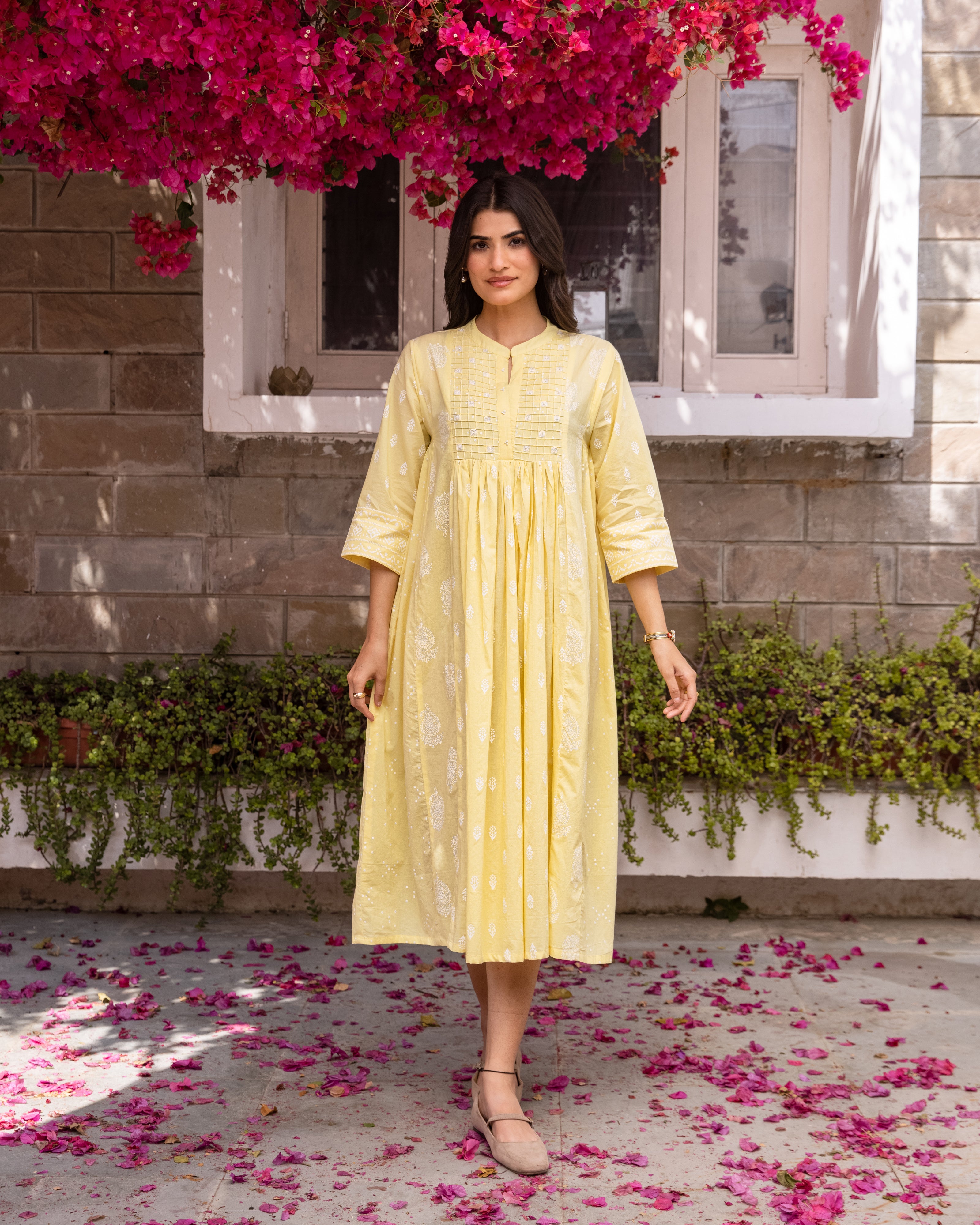 Pastel Yellow Dress