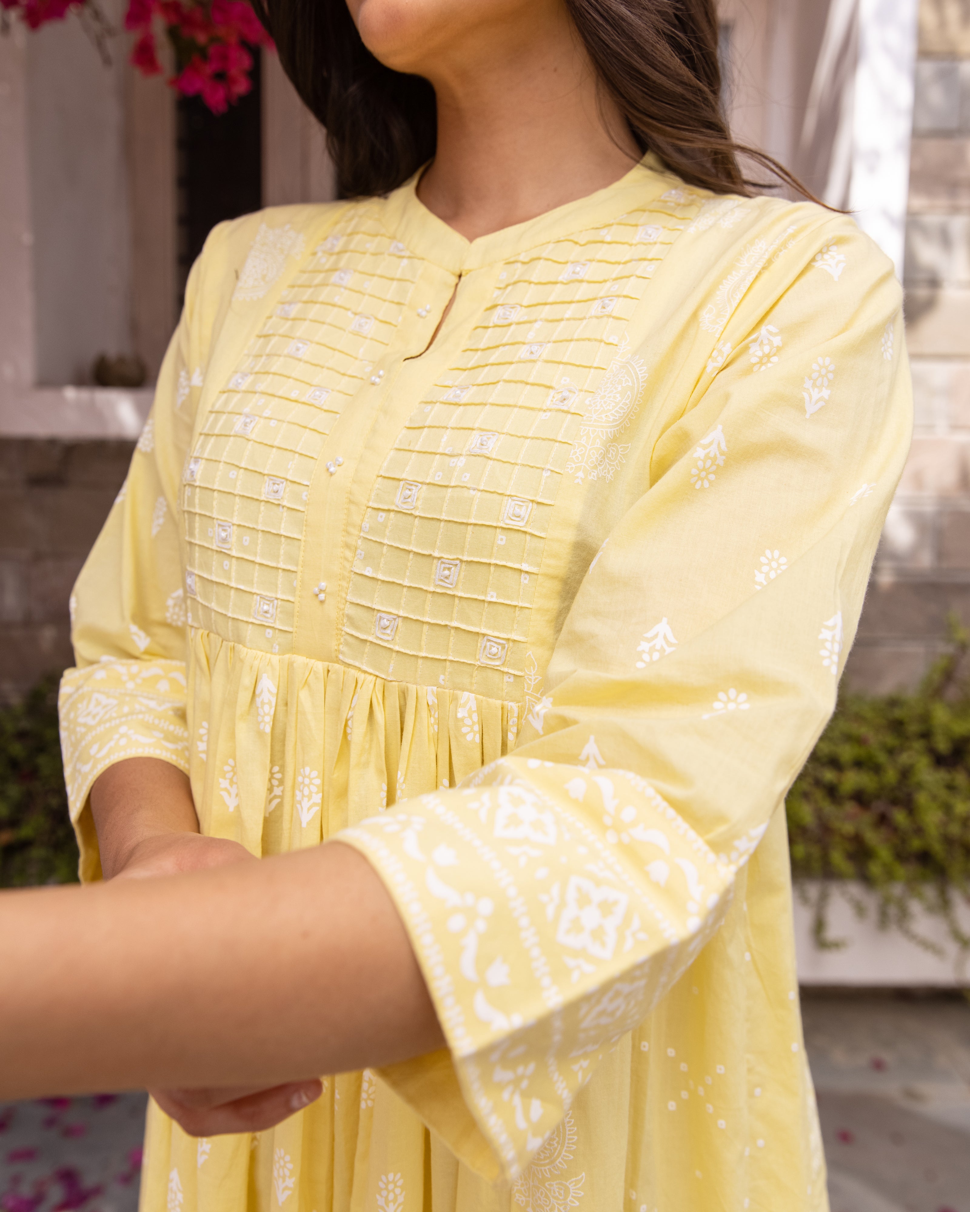 Pastel Yellow Dress