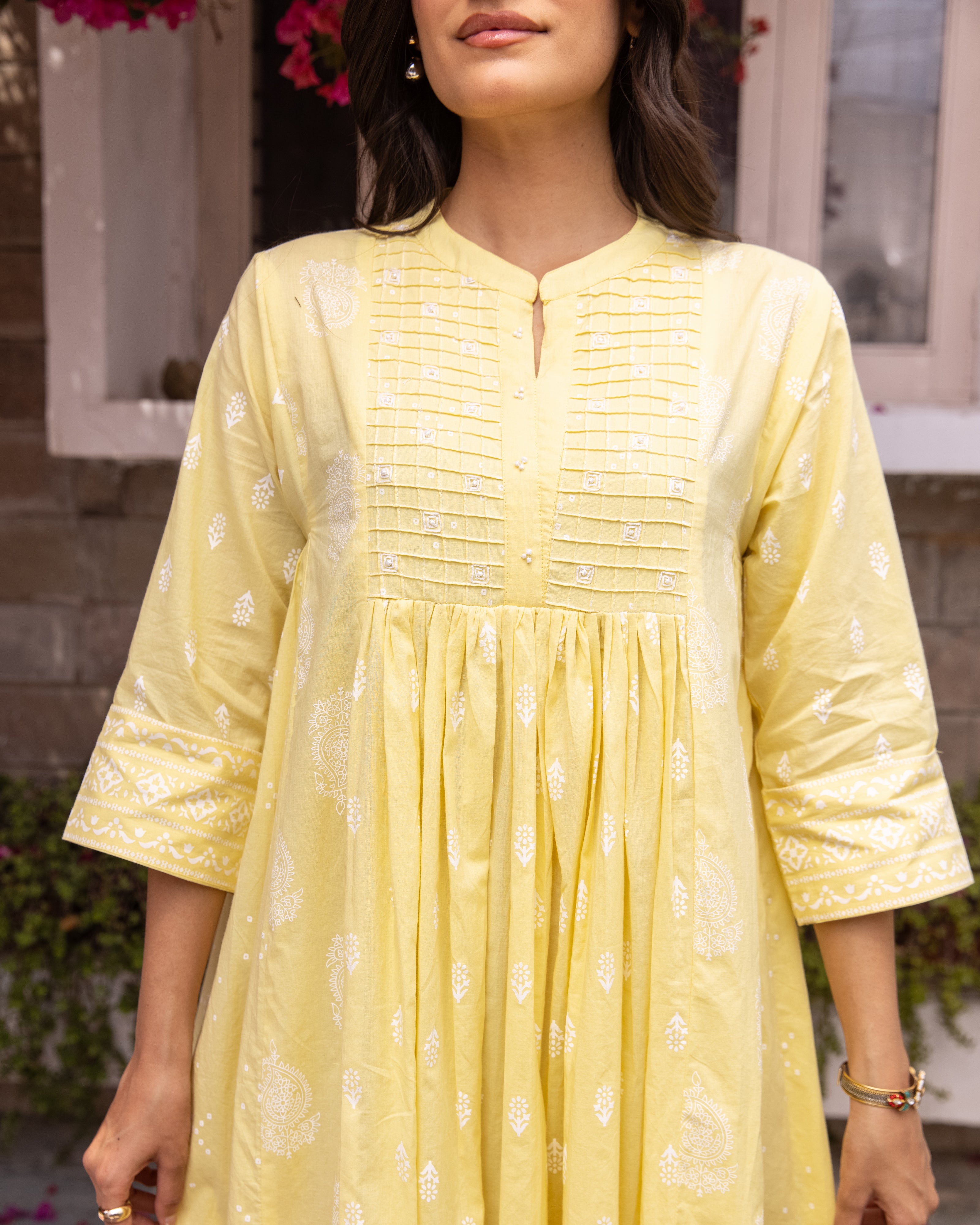 Pastel Yellow Dress