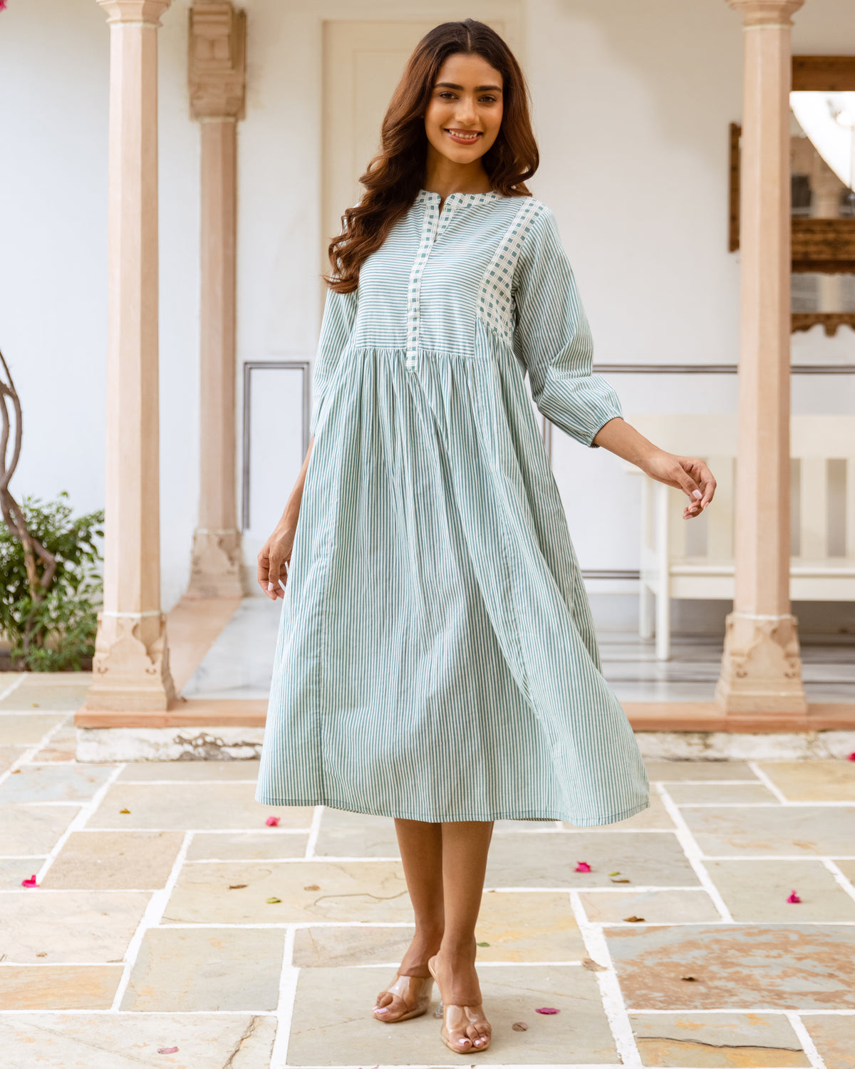 Mint Green Dress