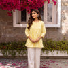 Pastel Yellow Short Top